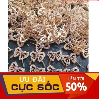 Charm nail - Charm nơ trái tim