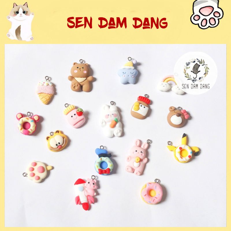 Phụ Kiện Mặt Vòng Cổ Xinh Cho Thú Cưng