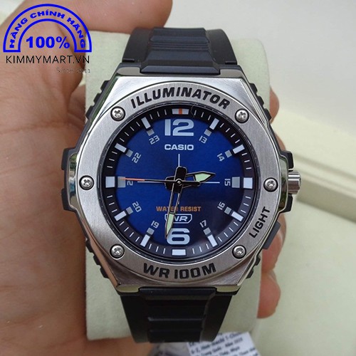Đồng hồ Casio Nam - Dây nhựa MWA-100H-1A - Hàng chính hãng