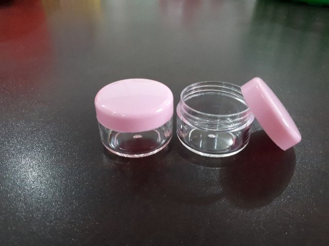 Hủ Kem Trong 10g Nắp Nhiều Màu