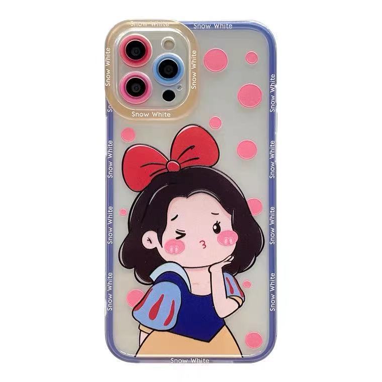 Ốp Điện Thoại Hình Công Chúa Hoạt Hình Cho IPhone 13 11 12 Pro Max Xs Max XR 6 6s 7 8 Plus