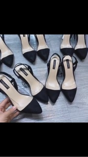 Guốc zara da lộn
