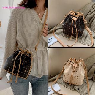 Túi Đeo Chéo Da Pu Dây Rút Thời Trang Cho Nữ