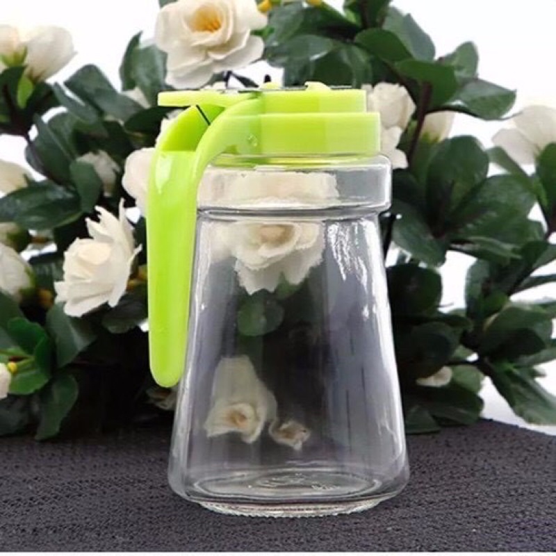 Bình đựng nước mắm, dầu giấm thuỷ tinh