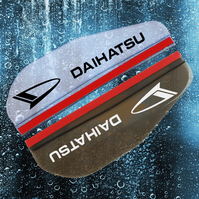 Set 2 Tấm Cao Su Mềm Gắn Gương Chiếu Hậu Xe Ô Tô Daihatsu Rocky Taruna Xania Ayla Ceria Terios