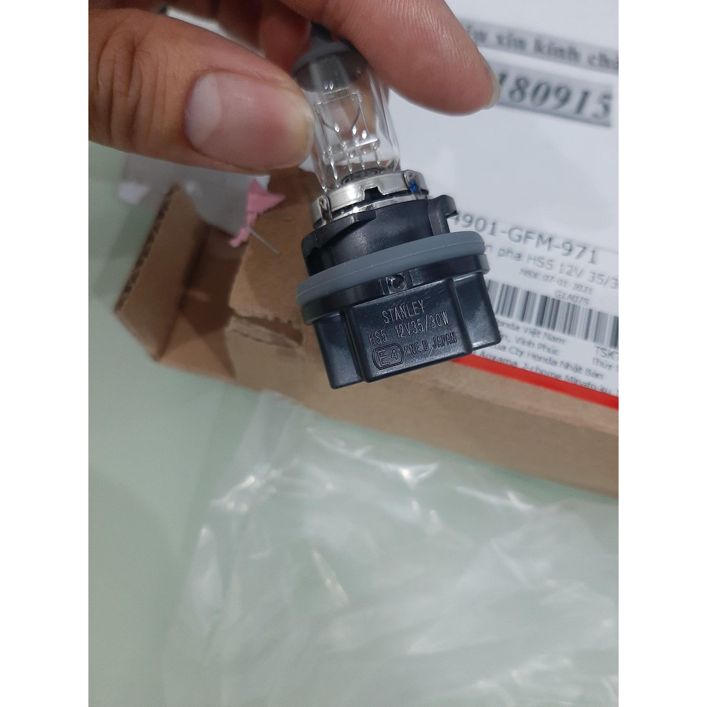 Bóng đèn pha HS5 (12v 35/30W) lead 110 pcx đời đầu abl 110 đời đầu to honda