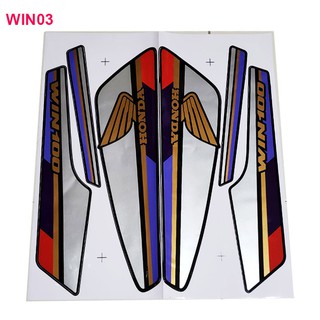 BỘ TEM XE WIN 100- NHIỀU MÀU