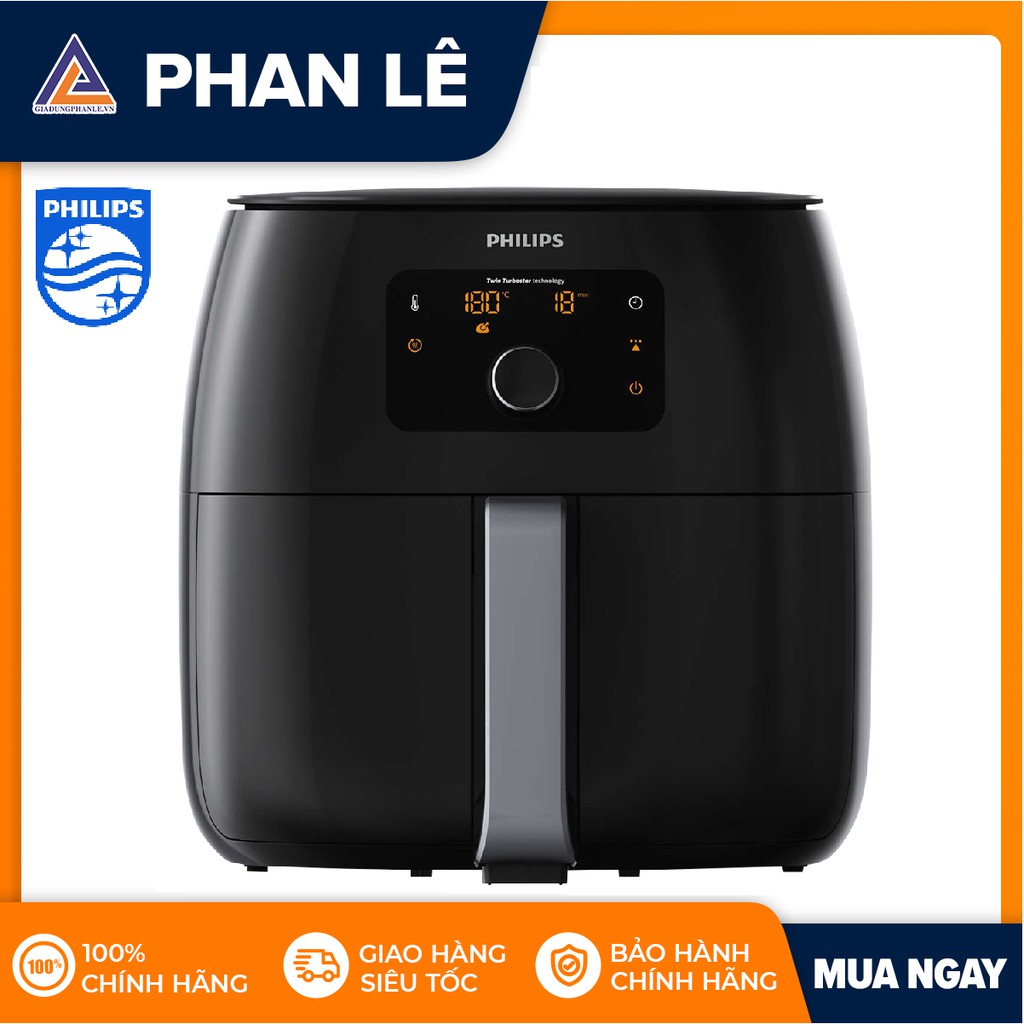 Nồi chiên không dầu Philips 7.3 lít HD9650