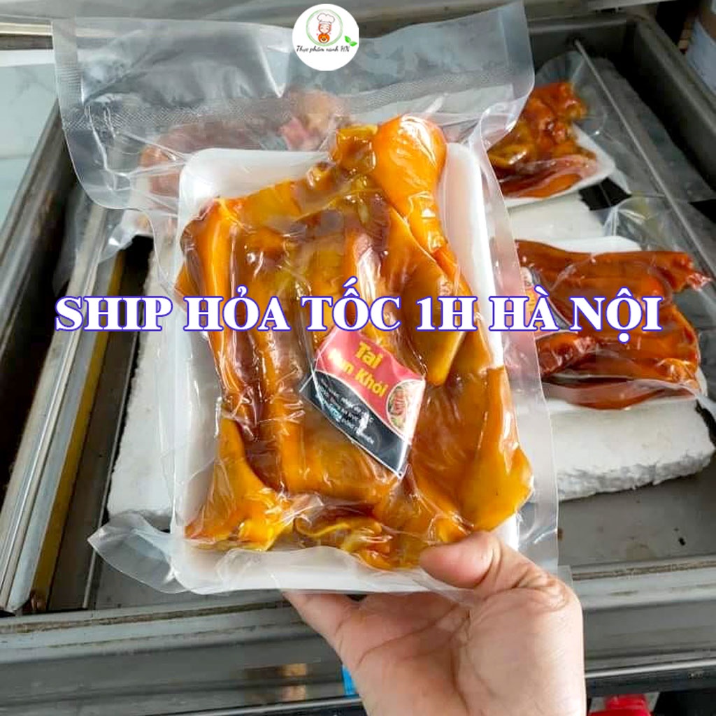 Tai Heo Ủ Muối Thảo Mộc khay 500g thơm ngon sần sật - Ship Hỏa Tốc 1h Hà Nội