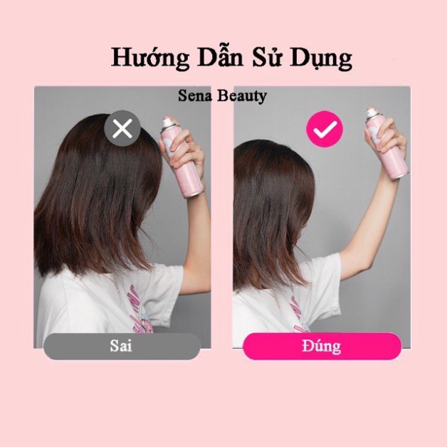 Dầu Gội Khô Dạng Xịt Issy 150ml Giúp Tóc Bồng Bềnh, Mượt Mà, Không Bết Dính Do Mồ Hôi, Hàng Nội Địa Trung