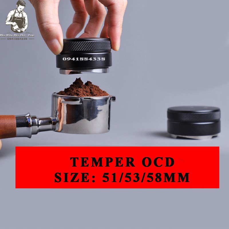 Temper OCD - Temper - Tay Nén Cà Phê Cao Cấp - Tay Nén Thông Minh