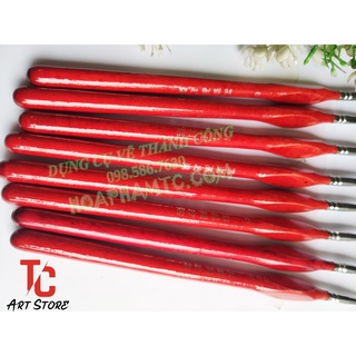 Bộ 9 Cây cọ tỉa, đi nét ( Cọ 3 cạnh)