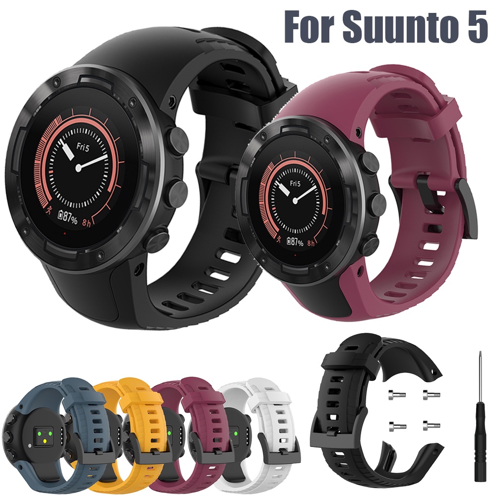 Dây Đeo Silicone Thay Thế Cho Đồng Hồ Thông Minh Suunto 5