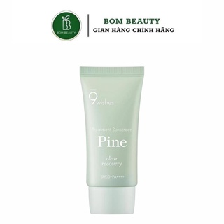 Kem chống nắng 9wishes Pine Lightweight Sunscreen SPF 50+