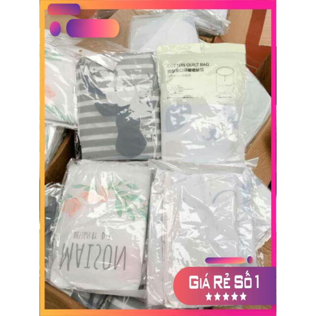 [ SIÊU KHUYẾN MẠI ] Túi đựng chăn màn quần áo( túi cất đồ) cỡ lớn mẫu mới dây rút.