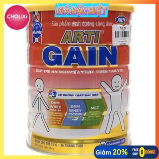 Sữa Arti Gain dành cho trẻ Suy dinh dưỡng, Biếng ăn (lon 900g) - mẫu mới |FREESHIP|