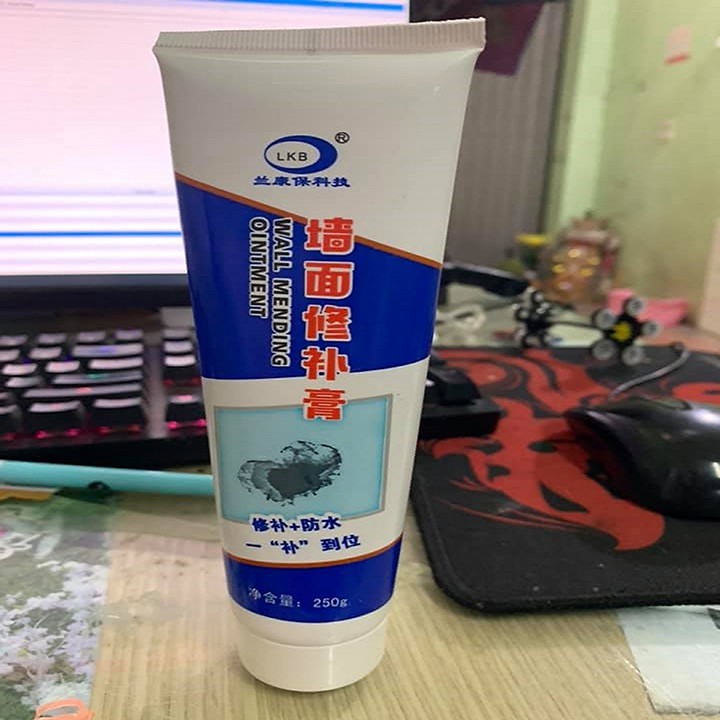 Keo vá trám tường, phục hồi vết nứt, mốc, bẩn, làm mới tường nhà - 250g