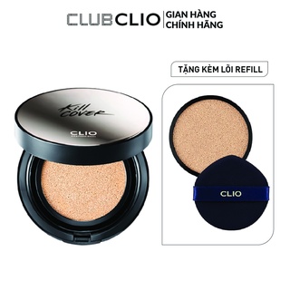 Phấn Nước Trang Điểm Clio Kill Cover Foundwear Cushion Xp 005 Sand 15G (Tặng 1 lõi Refill)