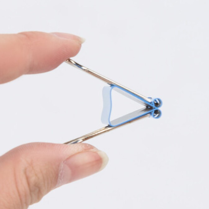 Kẹp Bướm 25mm (48 chiếc/hộp) GuangBo, kim loại mạ sơn, Hồng, Xanh dương, Xanh lá, Vàng JTC007