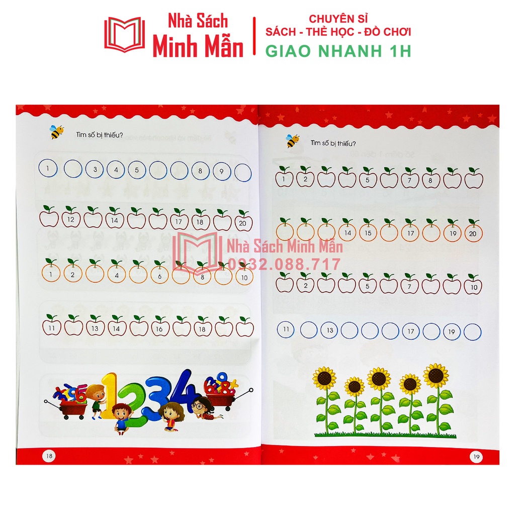 Sách - Toán Tư Duy Cho Trẻ Từ 5-7 Tuổi