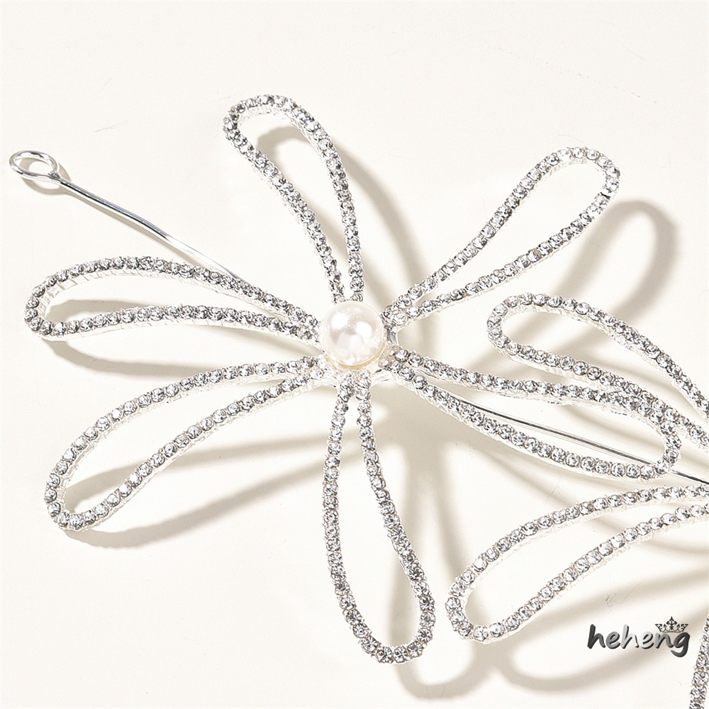 Cài Tóc Đính Đá Thời Trang Dành Cho Nữ