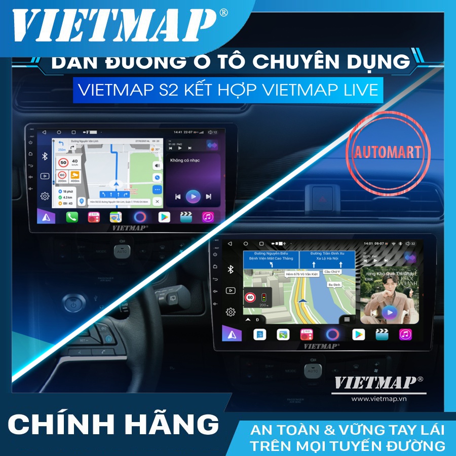 Màn hình Android VIETMAP DQ8 PRO