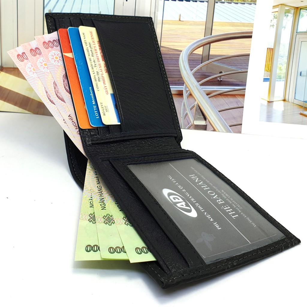 Ví nam nhập khẩu cao cấp full túi hộp y như hình