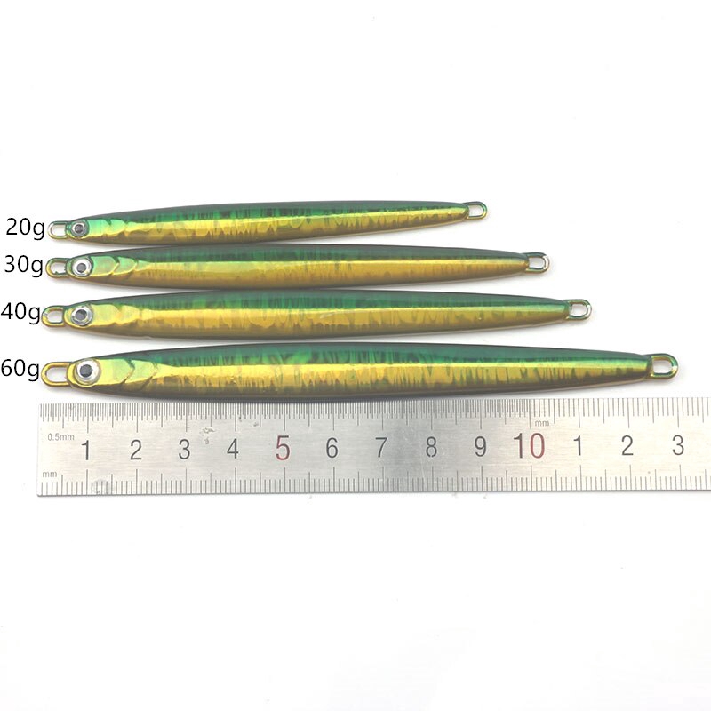 1 Mồi Giả Câu Cá Bằng Kim Loại 20g 30g 40g 60g