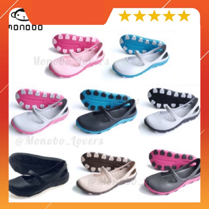 Giày Nhựa Đúc Thái đi mưa MONOBO TAMMY 2 LỚP - SIÊU HOT