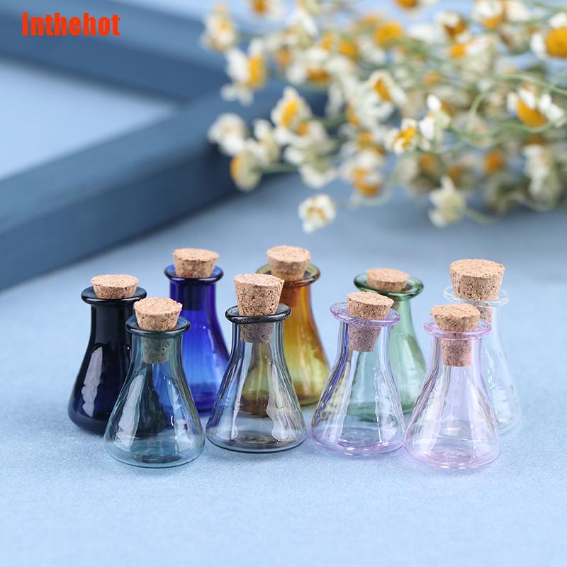 Bộ 2 Lọ Thủy Tinh mini Nhiều Màu Sắc