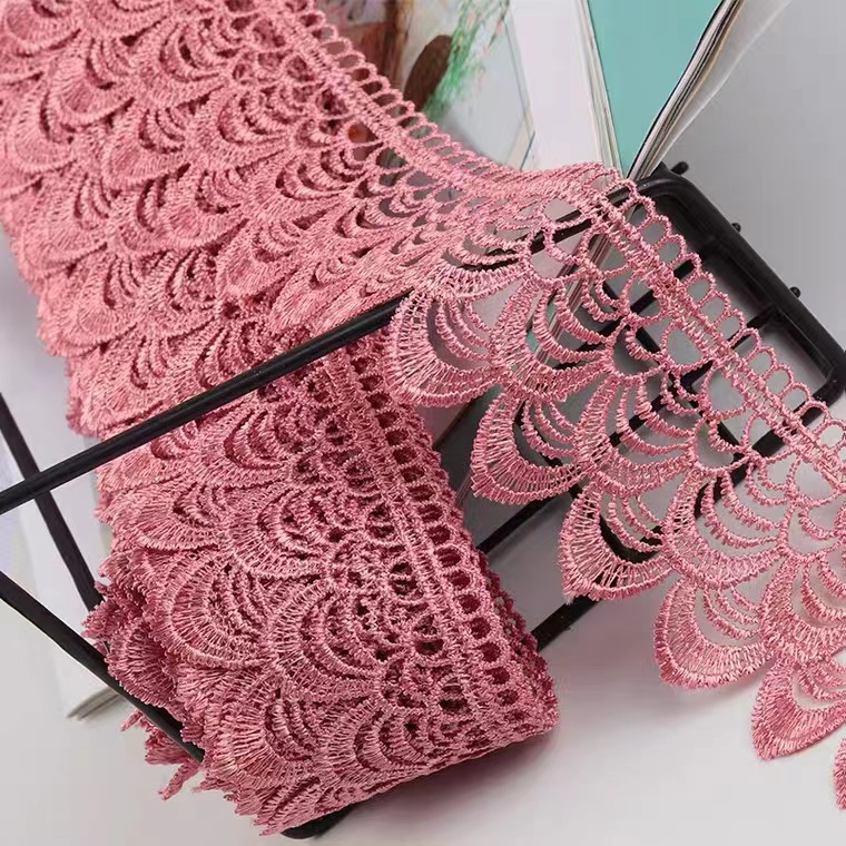 Phụ Kiện Rèm Cửa Bằng Vải Ren Co Giãn 7cm Dài 1 Yard (0.9M)