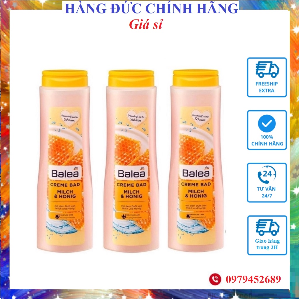 [Nhập Khẩu 100%] Sữa tắm Balea Mật Ong 750ml của Đức