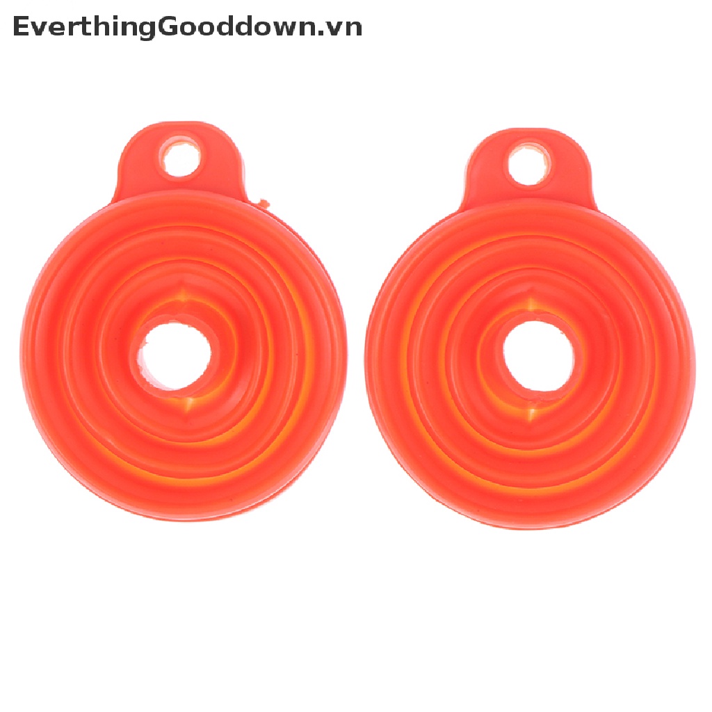 Phễu Silicone Có Thể Gấp Gọn Tiện Lợi Dành Cho Xe Hơi / Xe Máy / Xe Tải