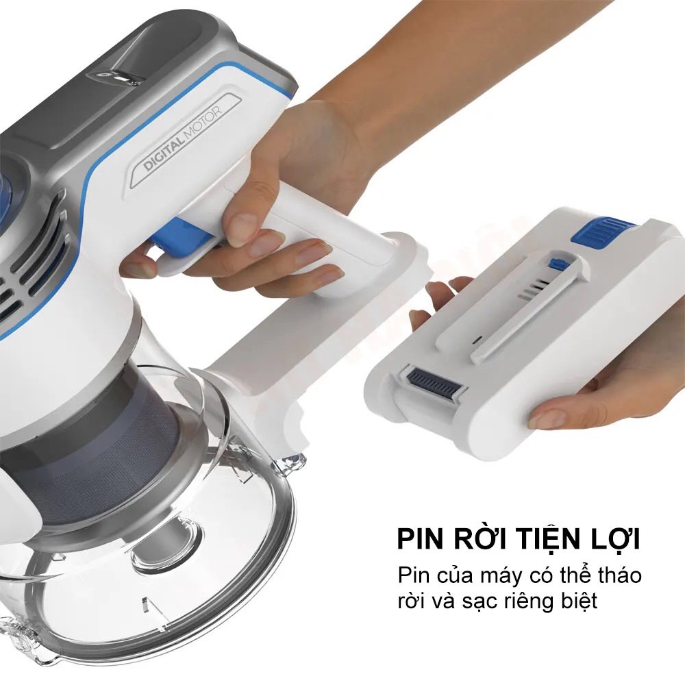 MÁY HÚT BỤI CẦM TAY KHÔNG DÂY XIAOMI DREAME V9/ Redroad V17/Redroa V17 Max/Redroa V17 Lite