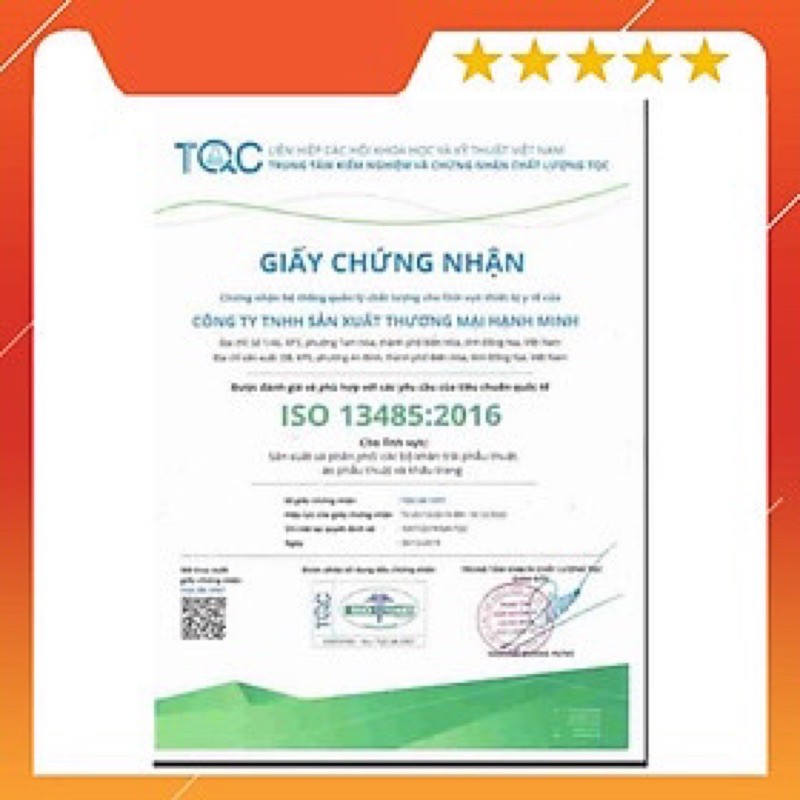 Khẩu trang y tế Hamita 3 lớp .