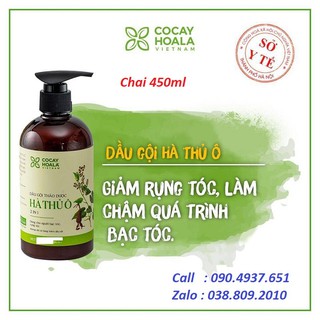Dầu gội thảo dược Hà thủ ô Cocayhoala 2 in 1