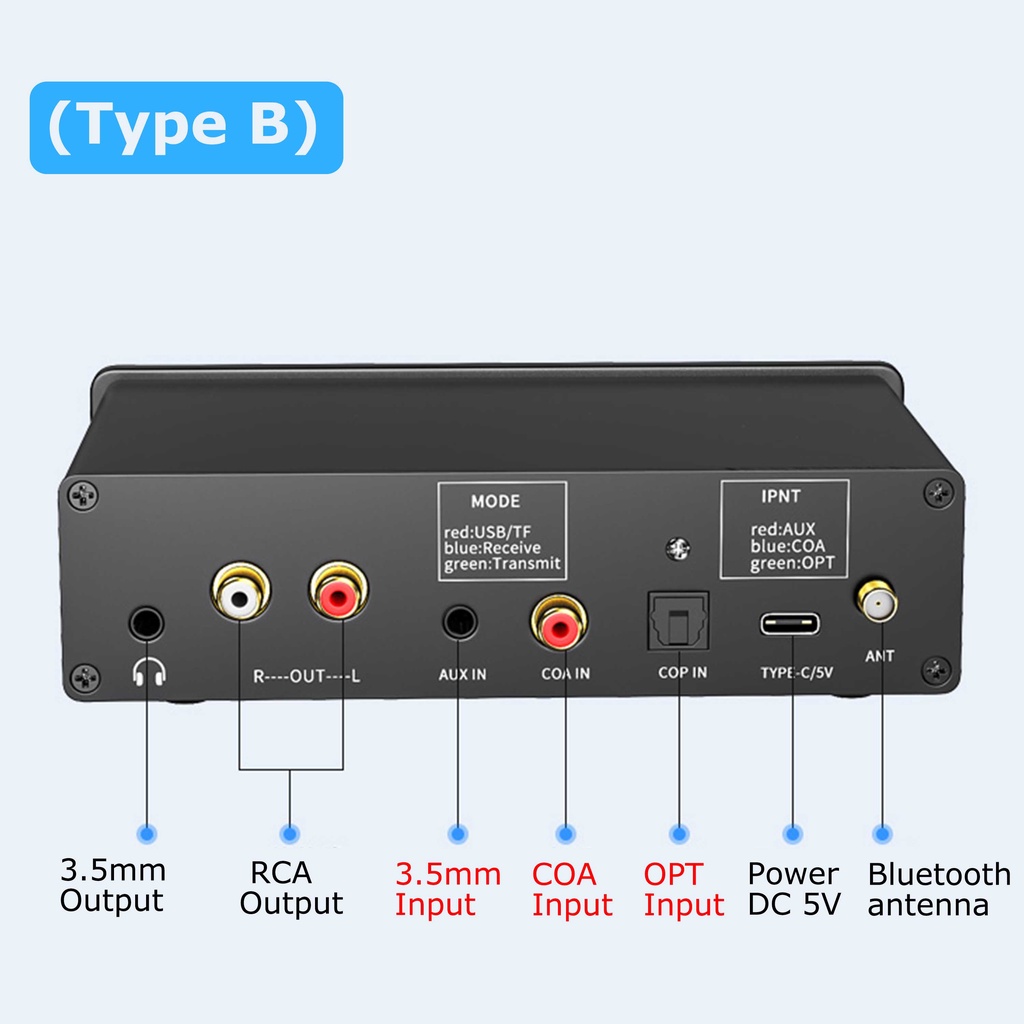 Thiết Bị Truyền Nhận Tín Hiệu Âm Thanh bluetooth pc tv rca