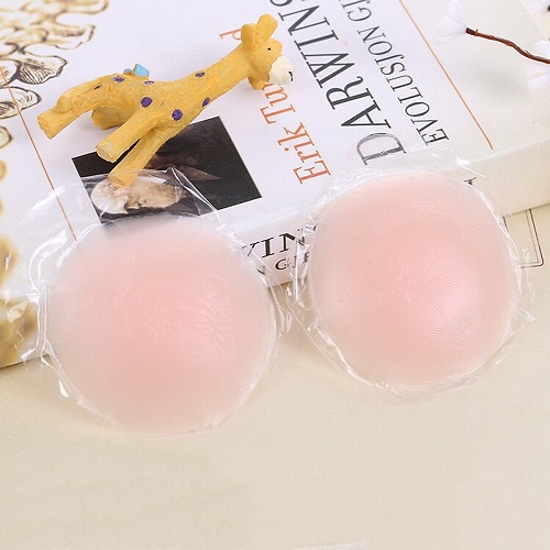 Áo Lót Dán Ngực Silicon - Miếng Dán Ti Tàng Hình Siêu Thật Da Bản To 11Cm