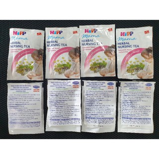 Set 8 gói Trà cốm hòa tan HiPP lợi sữa