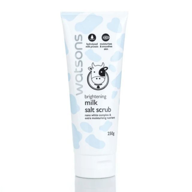 [HÀNG THÁI LAN CHÍNH HÃNG]Muối tắm bò Watsons Milk Salt Scrub 250g