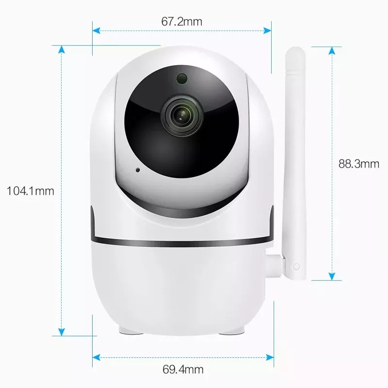 Camera An Ninh Ycc365 4G 1080P Kết Nối WiFi Có Chế Độ Quan Sát Ban Đêm, Theo Sát Chuyển Động