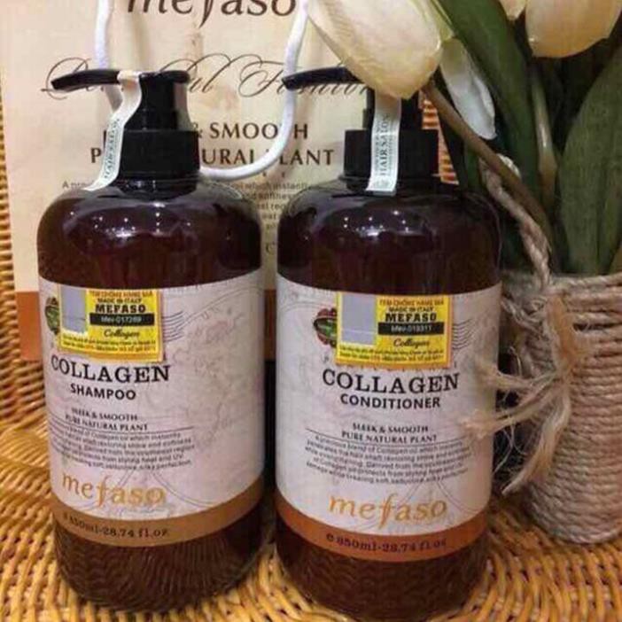 Cặp Dầu Gội Đầu, Dầu Xả Mefaso 850ml | BigBuy360 - bigbuy360.vn