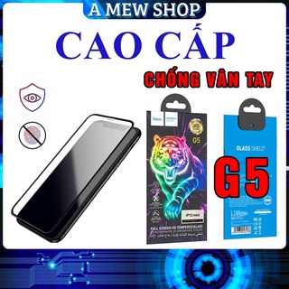 Kính Cường Lực Iphon Full Màn Chính Hãng HOCO HD G5 - Chống Bám Vân Tay - Bảo Vệ Mắt - Bảo Vệ Màn Hình
