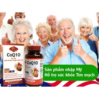 COQ10 60mg Hỗ trợ điều trị tim mạch