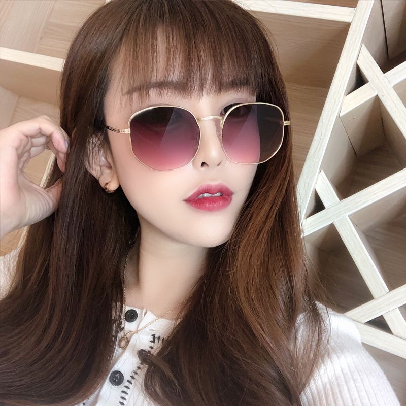 Kính mát kính râm thời trang gọng đa giác phong cách cổ điển nhiều mầu cá tính dành cho nữ | BigBuy360 - bigbuy360.vn