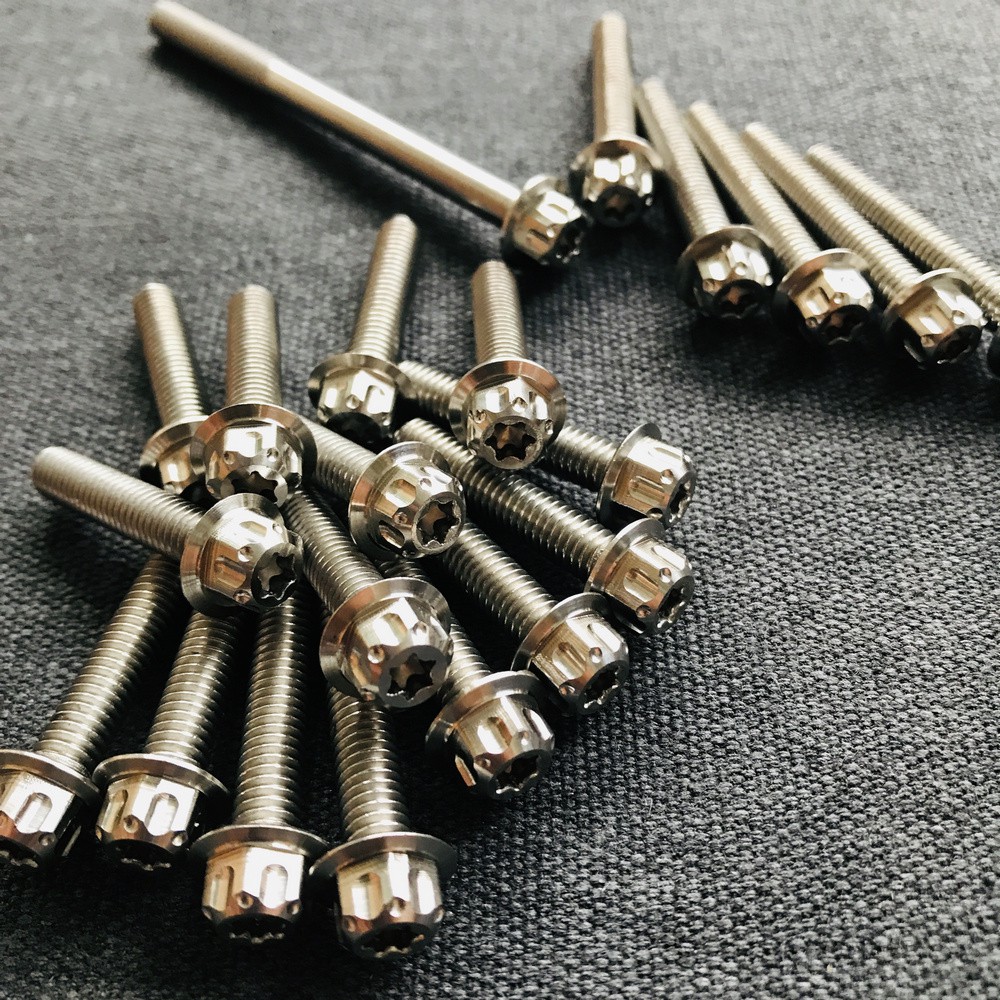 [SÁNG BÓNG] Bộ ốc lốc máy INOX kiểu SALAYA gắn xe SONIC 150