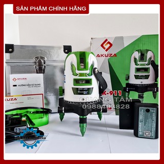 MÁY CÂN BẰNG LASER 5 TIA XANH AKUZA AK-911