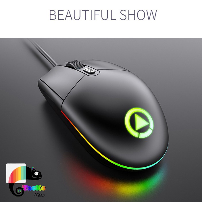 Chuột Game thủ RGB Yiniao G3SE chuyên game , Rẻ-Bền-Đẹp I Gaming Mouse RGB YinDiao G3SE