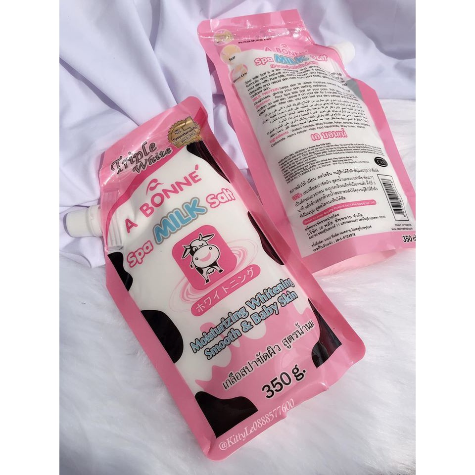 TẨY TẾ BÀO CHẾT A BONNE SPA MILK SALT THÁI LAN