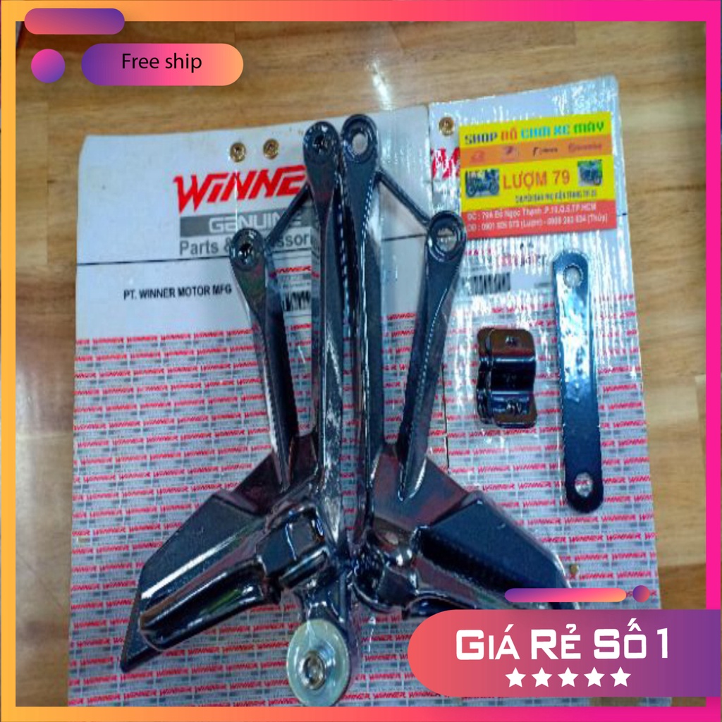 HCM- Gác chân z1000 gắn cho winner khỏi cần phải chế ĐỒ CHƠI XE MÁY GIÁ SỈ